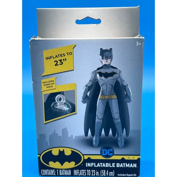Batman Inflatable Figure 23" Tall with Repair Kit Collectible - Picture 1 of 3